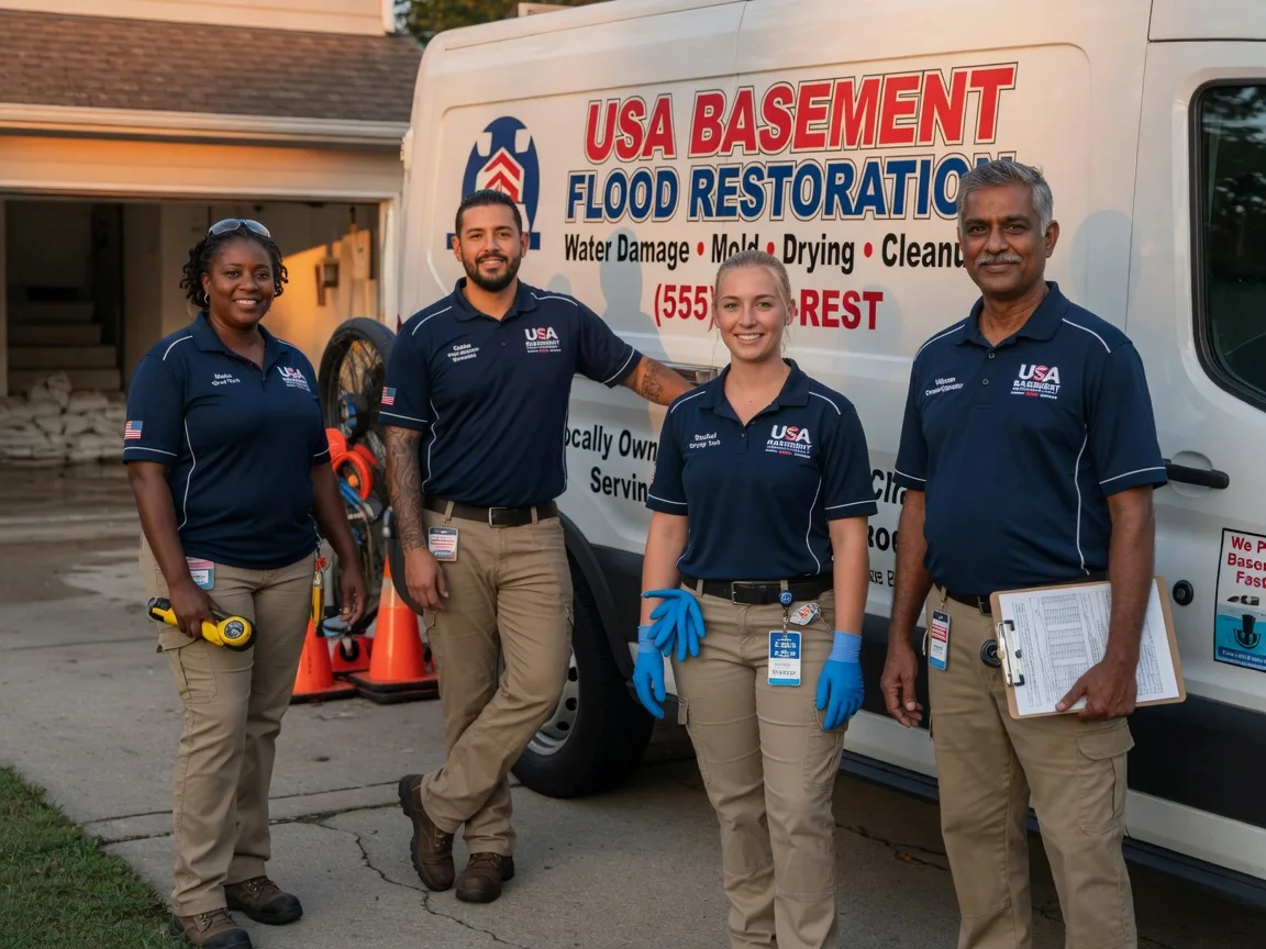 Basement Flood Cleanup company in Chana, IL