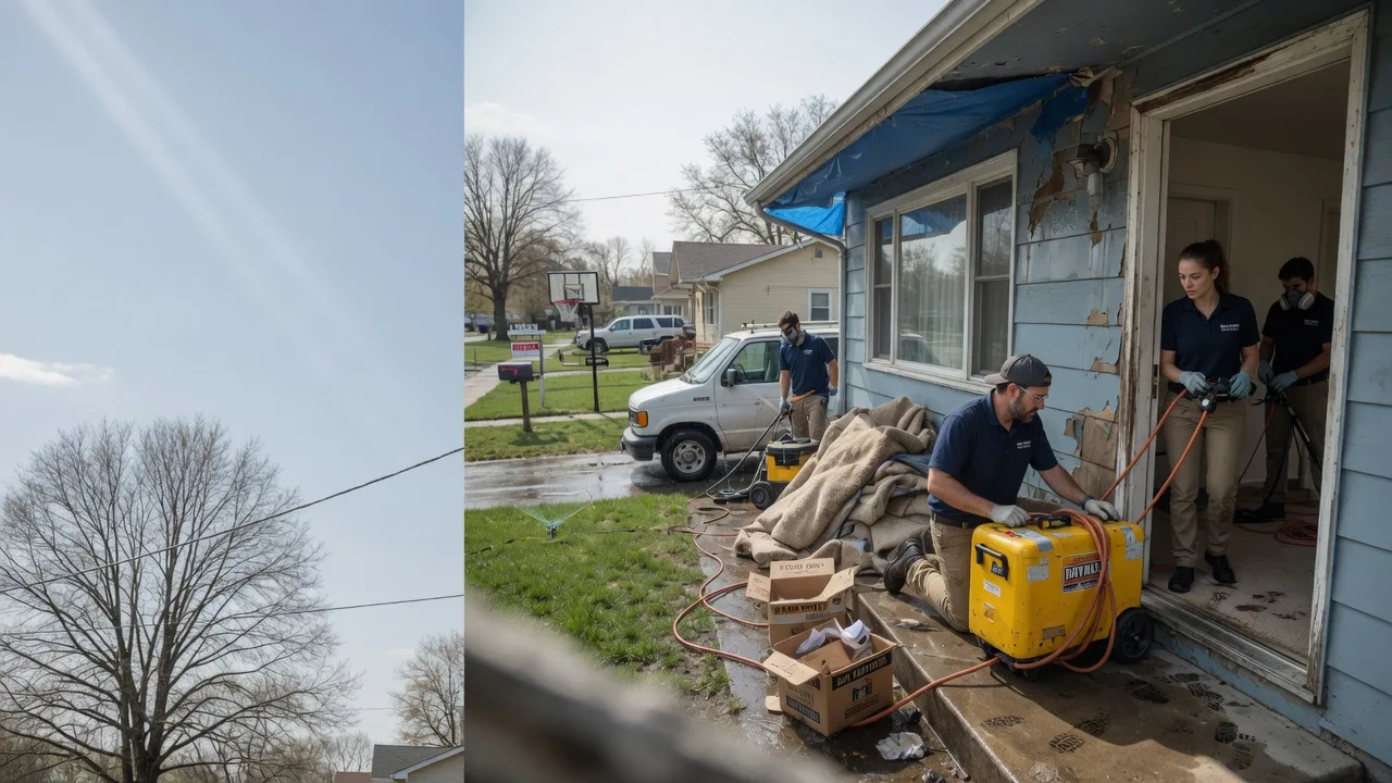 Basement Flood Cleanup in Chana, IL near me